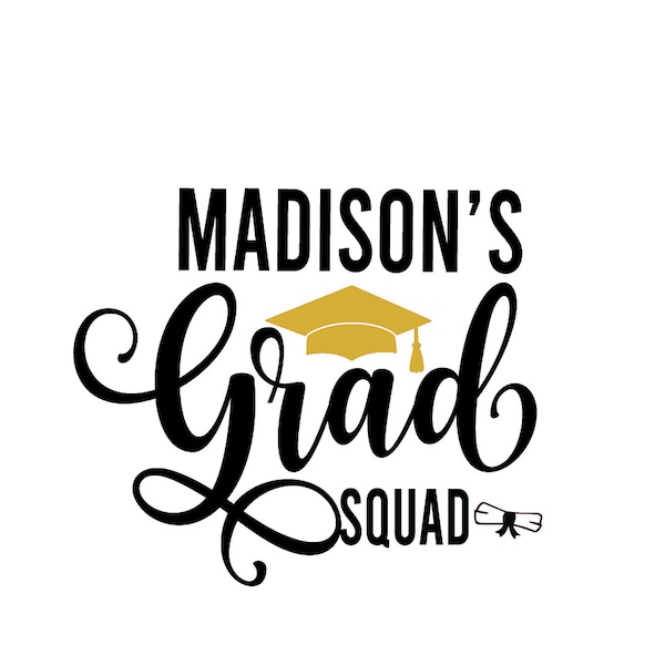 Custom 2024 Grad Iron on Decal Senior 2024 On n Decal Graduation Gift Heat Transfer Graduation Party Graduation Shirt