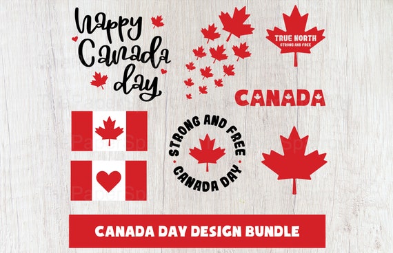 Canada Day Svg Maple Leaf Svg Happy Canada Day Canadian - Etsy UK