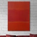 Mark Rothko - Red (play) Reproduction Canvas and Poster Print Wall Art // Stretched or Rolled // Gallery Quality