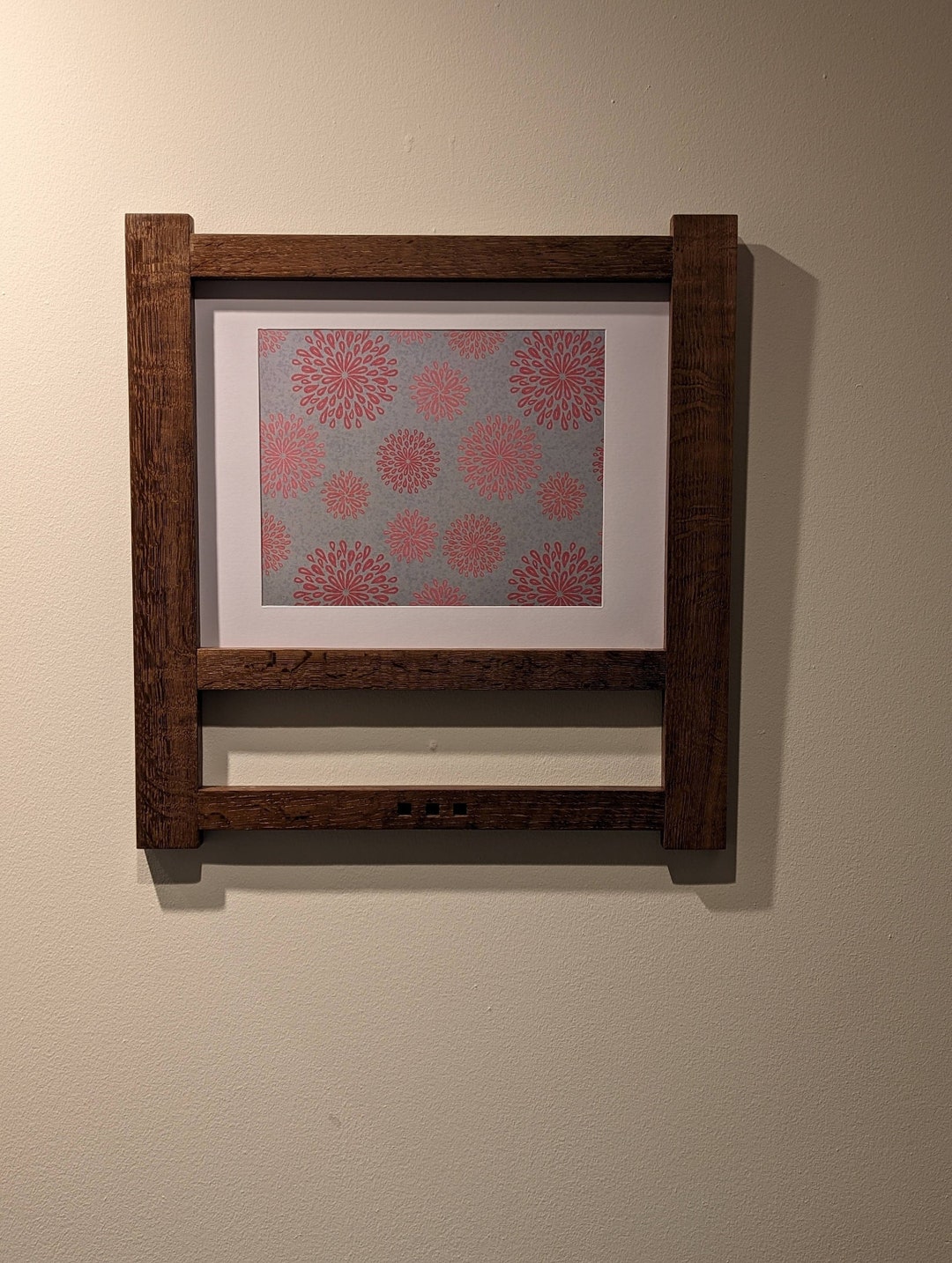 Elegant Handmade Mission Picture Frame Etsy