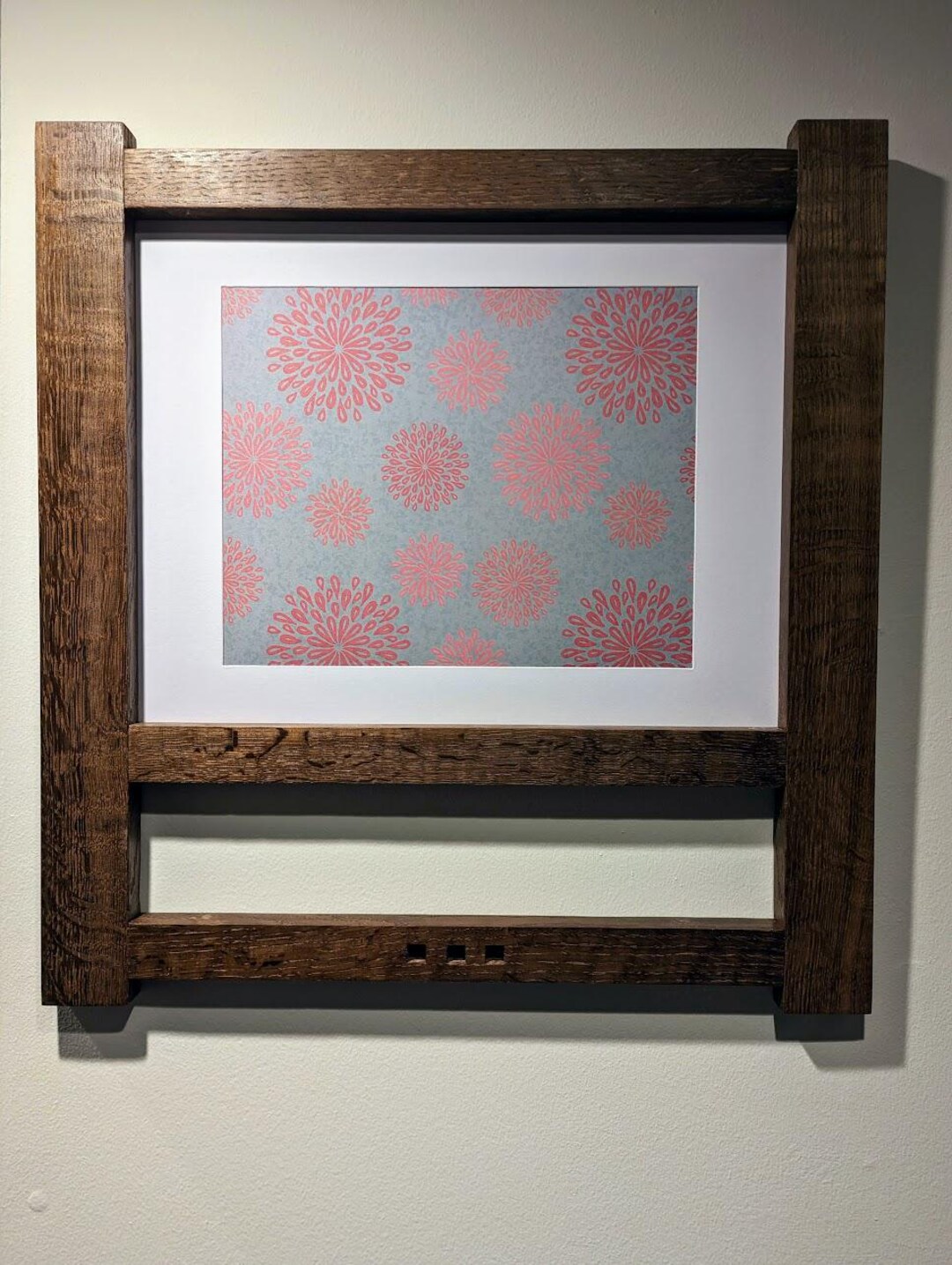 Stickley Style Mission Frame | Quarter Sawn White Oak | Hand-fitted ...