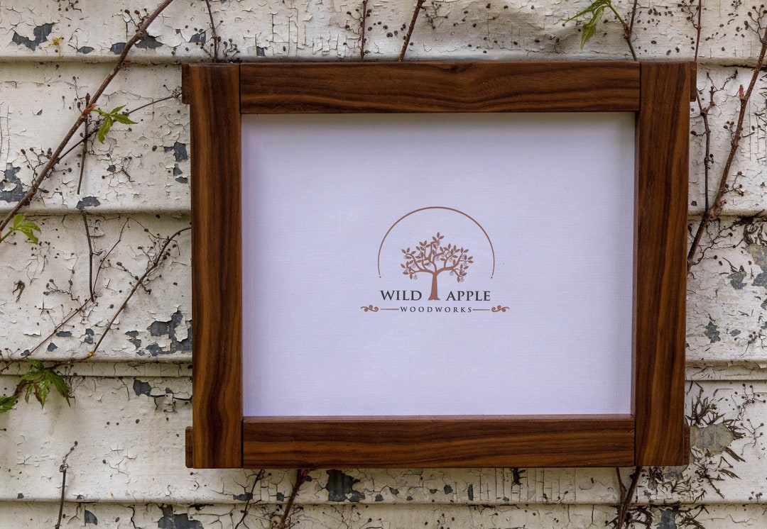 Handmade Oak Mission Picture Frame Etsy