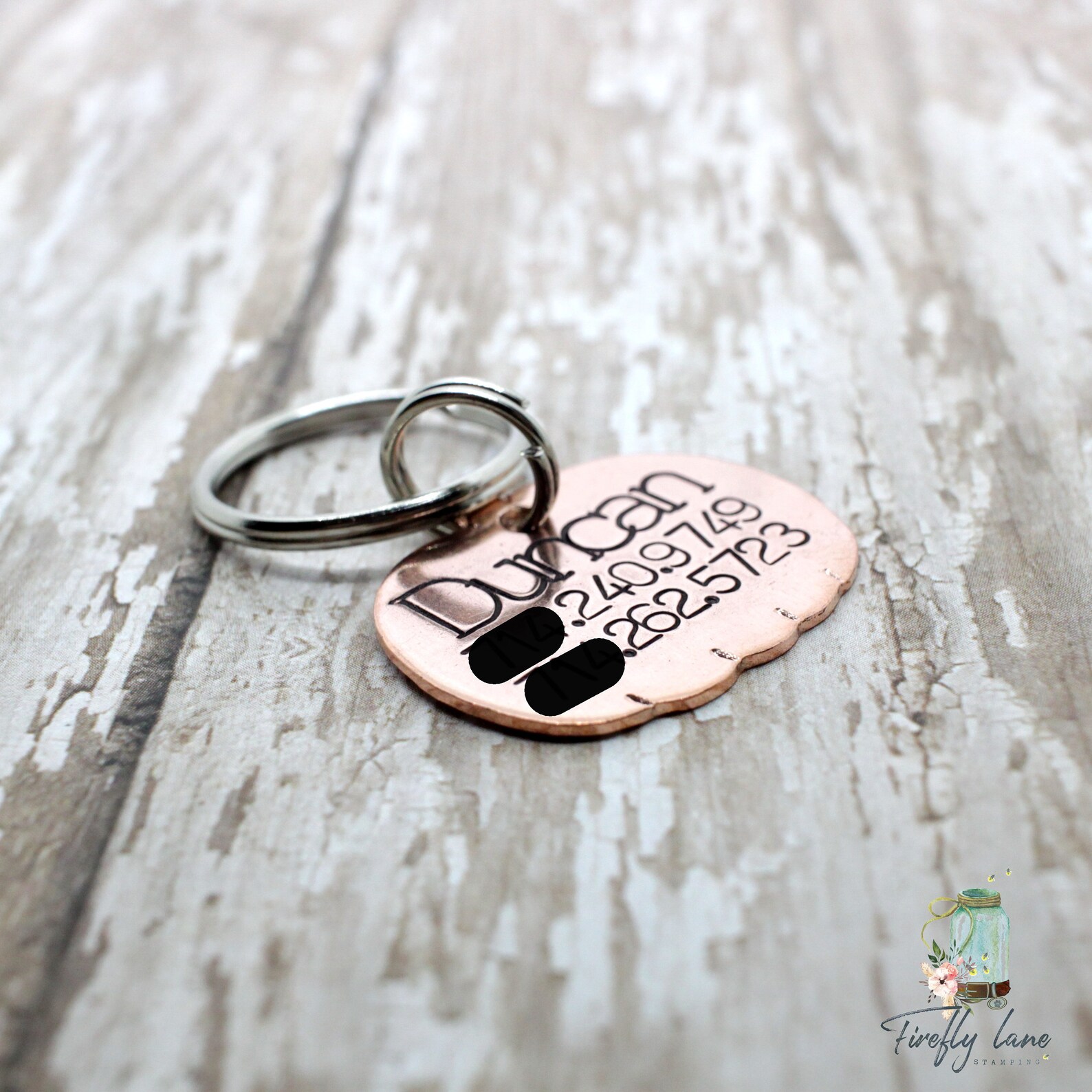 Hand stamped pumpkin dog tag / dog tags for tags / fall dog Etsy