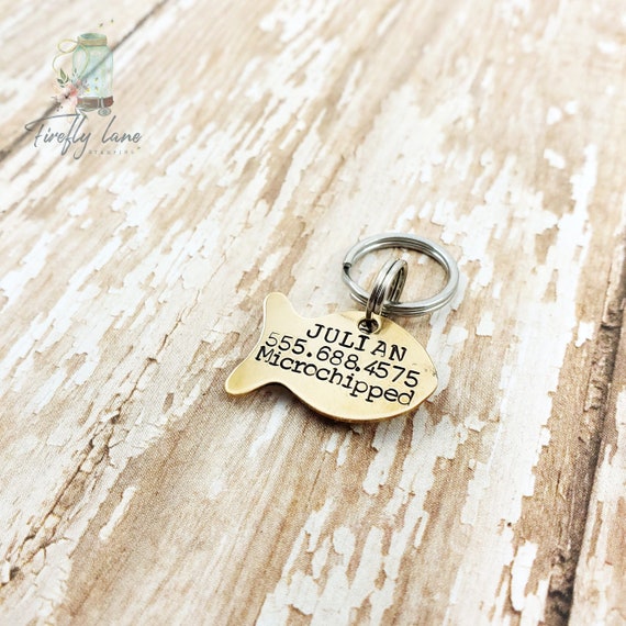 fish cat tag