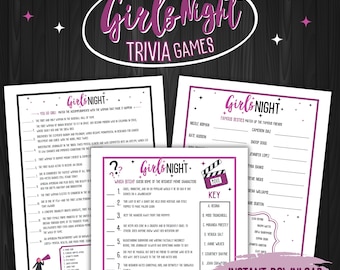 Girls Night Trivia Games | Ladies Night Game | Girls Night Out | Adult Games | Girls Night In | Girls Weekend | Girls Trip | Trivia Game