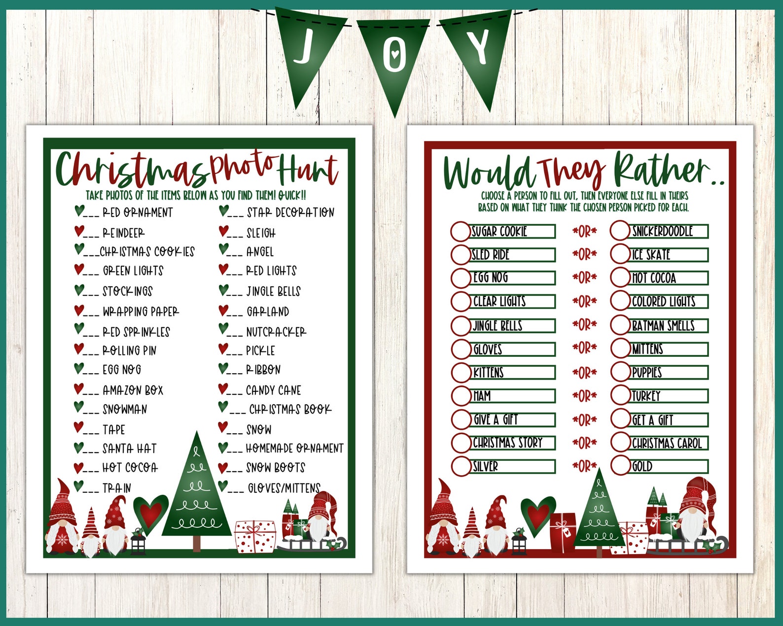 Printable Christmas Games Christmas Printable Games Family Holiday ...