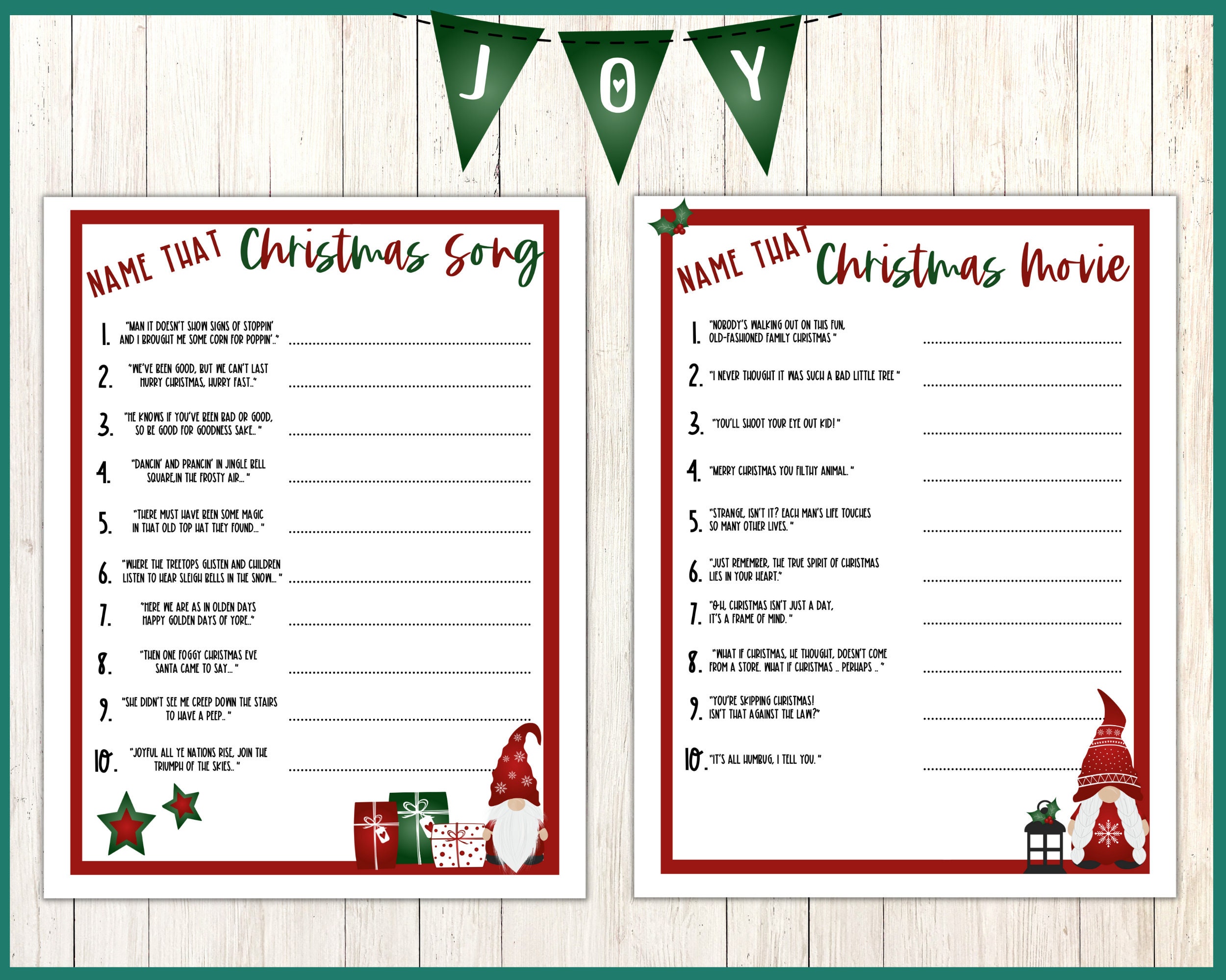 Printable Christmas Games Christmas Printable Games Family Holiday ...