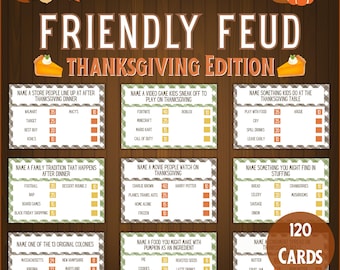 Querelle familiale de Thanksgiving | Querelle amicale de Thanksgiving | Queerelle de Thanksgiving Jeu | anecdotes sur l'Action de grâce | Jeu d'amitié