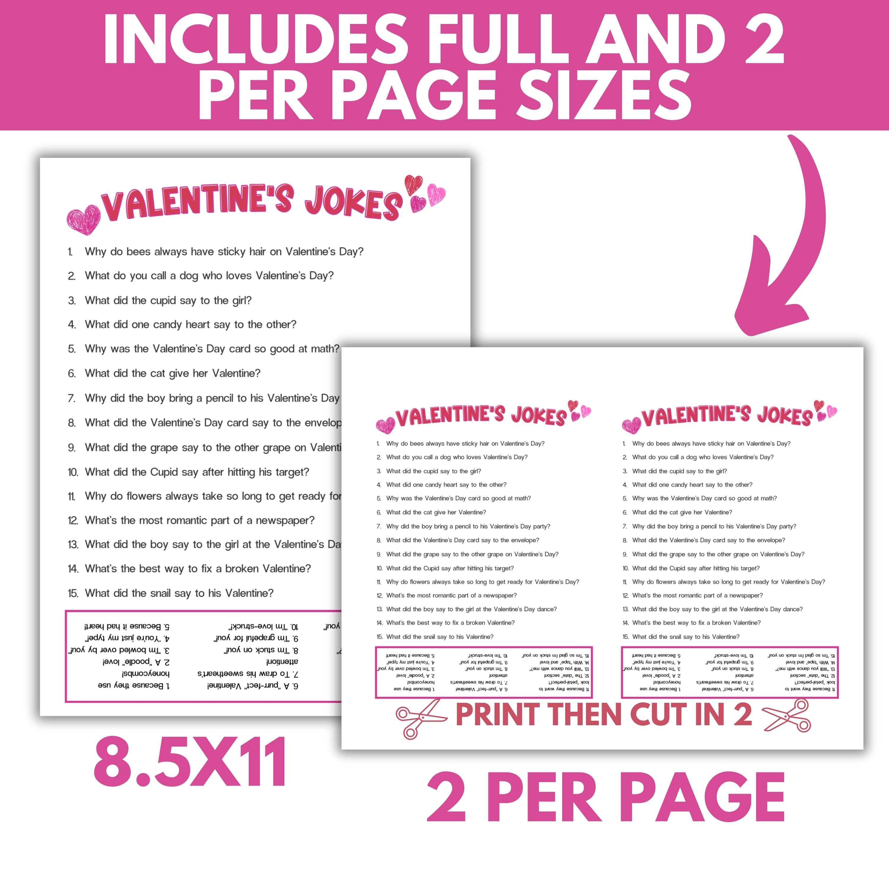 Valentines Day Jokes | Valentine's Jokes | Jokes for Kids | Classroom ...