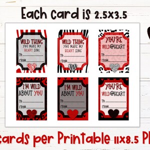 Teen Printable Valentines Cards Teen Class Valentines Kid's Valentines ...