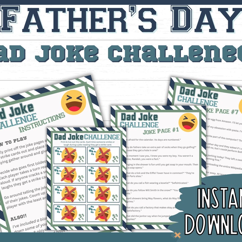 Dad Joke Game - Etsy