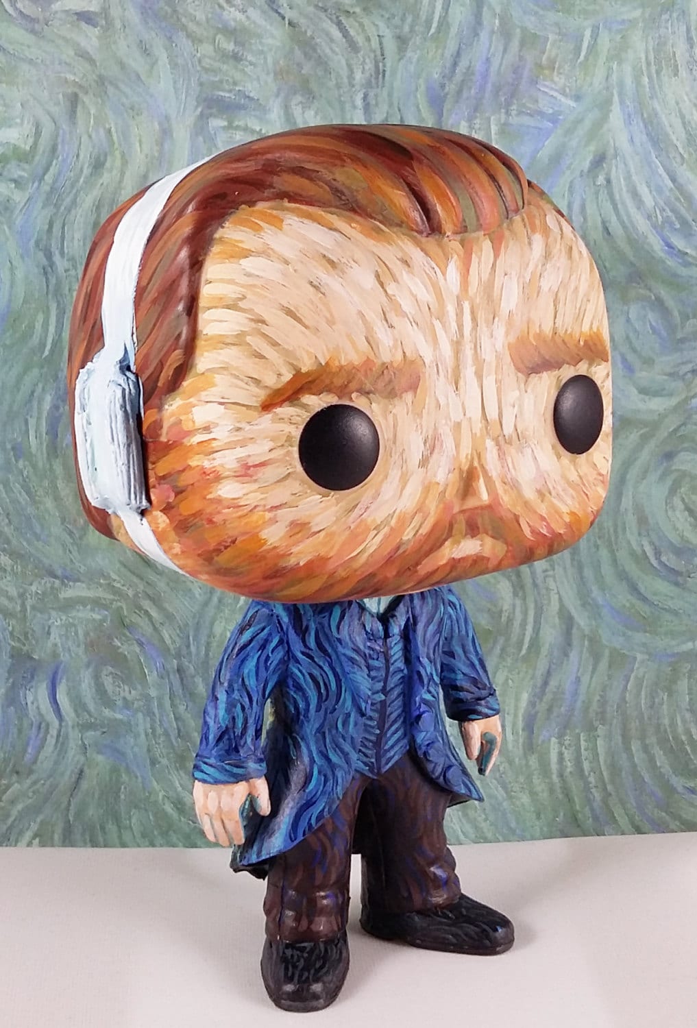 Venture toilet Isolere Vincent Van Gogh Custom Funko Pop Vinyl Figurine Art Toy With - Etsy