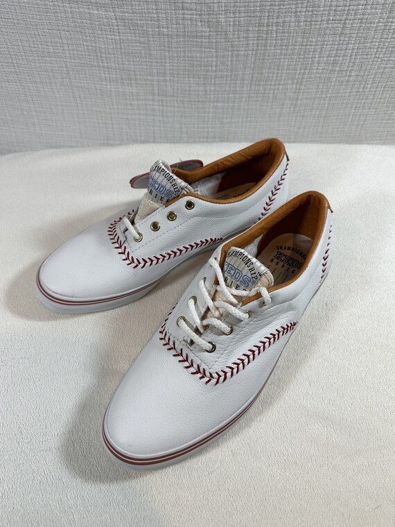 Vintage 1992 Keds Championship Series Baseball Stitch… Gem