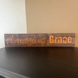 Amazing Grace home decor