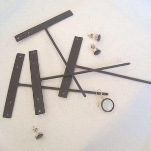 10 pcs. STUD EARRING Display for 2 pairs DIY  #IronStudDisplays #StudsJewelryDisplays #DiyDisplays