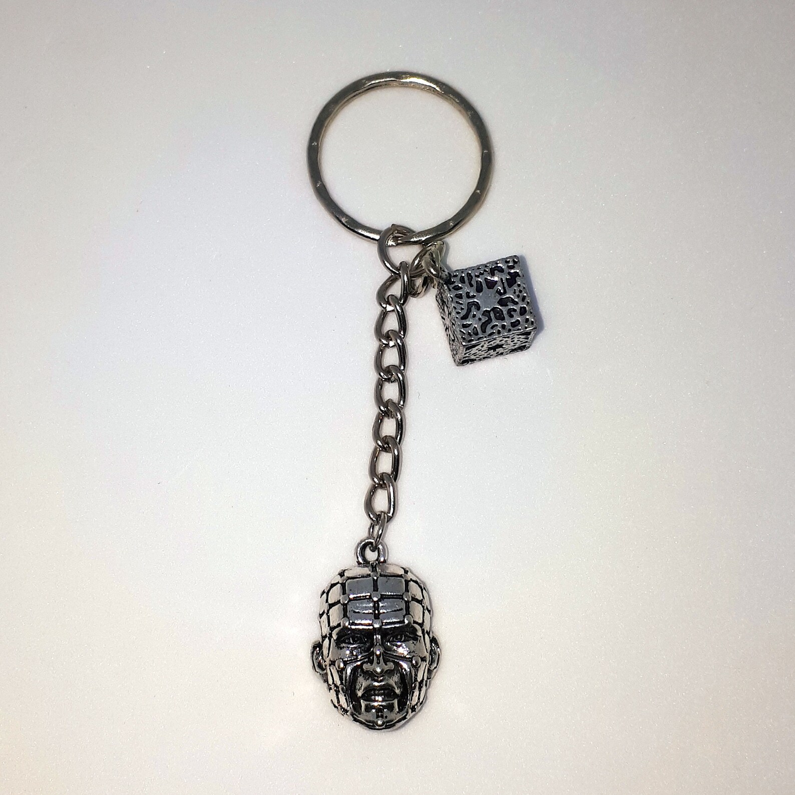 Pinhead Hellraiser Keyring Key Ring Keychain Key Chain Etsy