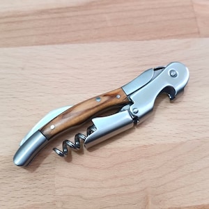 Personalized Wine Opener for Groomsmen or Bachelor Party - Engraved Corkscrew Bottle Opener for Wedding Gift