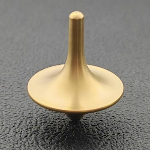 Handmade Brass Gyroscope – Spinning Desk Toy – Stress Relief Gift Toy