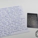 Personalized Handwritten Letter Onto Steel Wallet Insert Laser ...