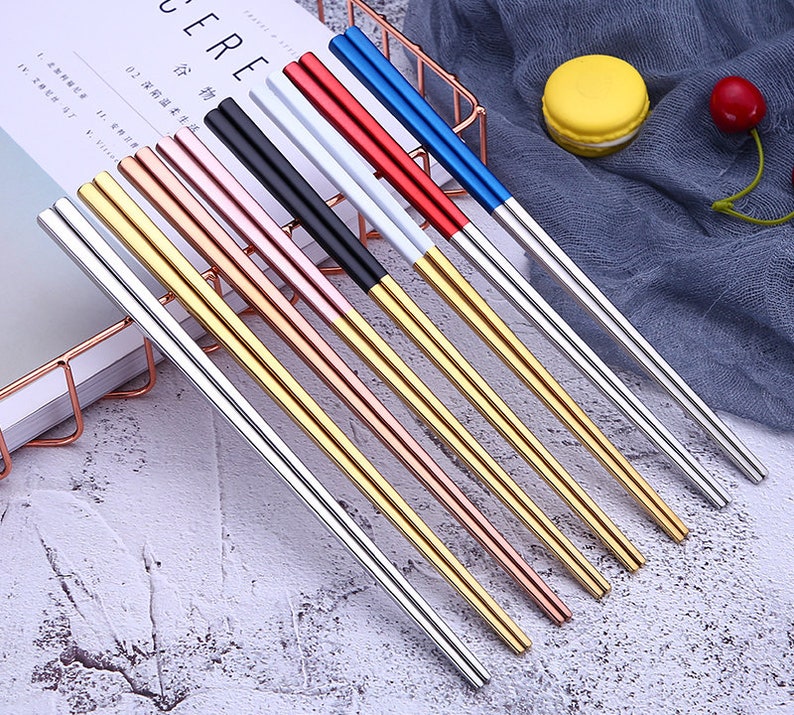 personalized metal chopsticks