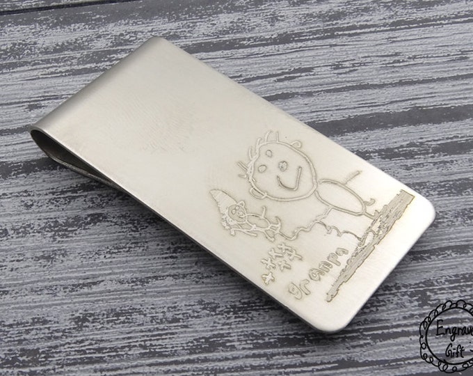 Personalized Engraved Money Clip - Minimalist Groomsmen GiftPersonalized Engraved Money Clip - Minimalist Groomsmen Wedding Gift