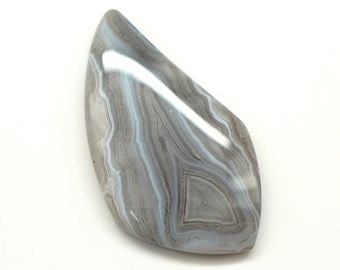 Banded Agate Cabochon 42 x 23.5 x 5.25 mm from Arizona