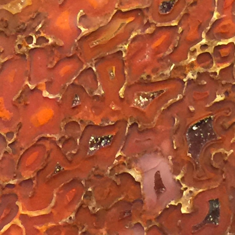 56 x 26 x 4 mm Fossilized Dinosaur Bone Cabochon
