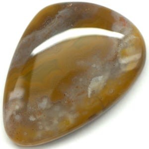 Orange Banded Agate Cabochon from Tennessee