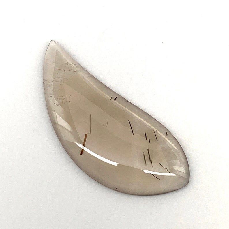 Rutilated Quartz Cabochon 67 x 28 x 5 mm from Brazil