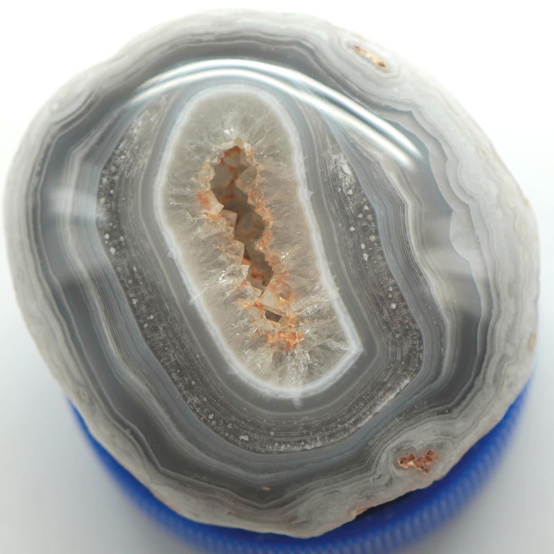 Arizona Banded Agate Geode Specimen From Gila Bend Mountains Arizona ...