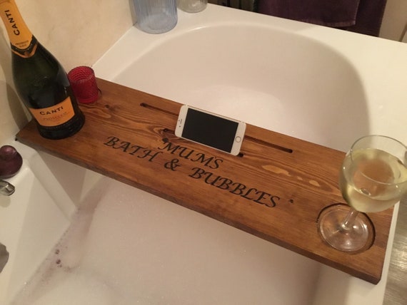 Dreamy Marble Luxury Bath Rack Bathroom Storage Tray Wooden Board Handpainted
