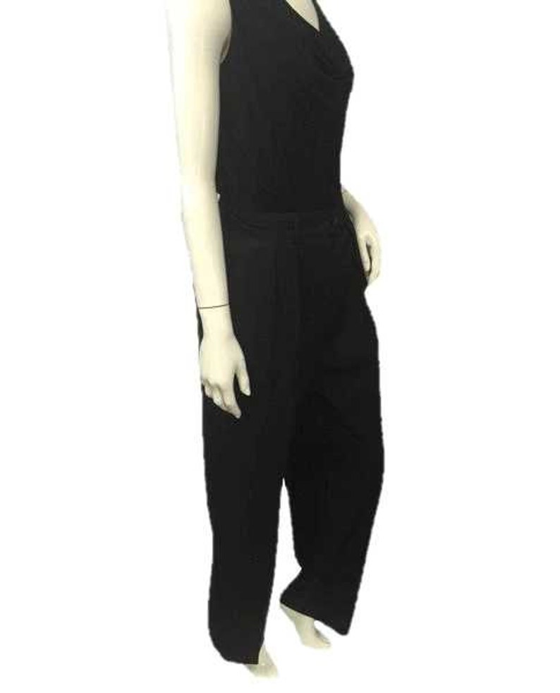 Escada 60's-early 70's Black Wool Pants Size 40 EURO SKU 000057 image 3