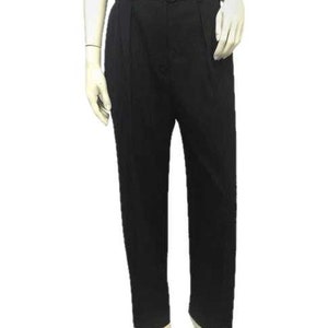 Escada 60's-early 70's Black Wool Pants Size 40 EURO SKU 000057 image 2