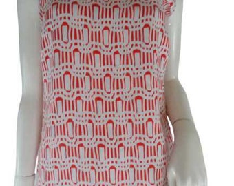 Adrienne Vittadini 80's Beaded Sleeveless Top Size S SKU 000022