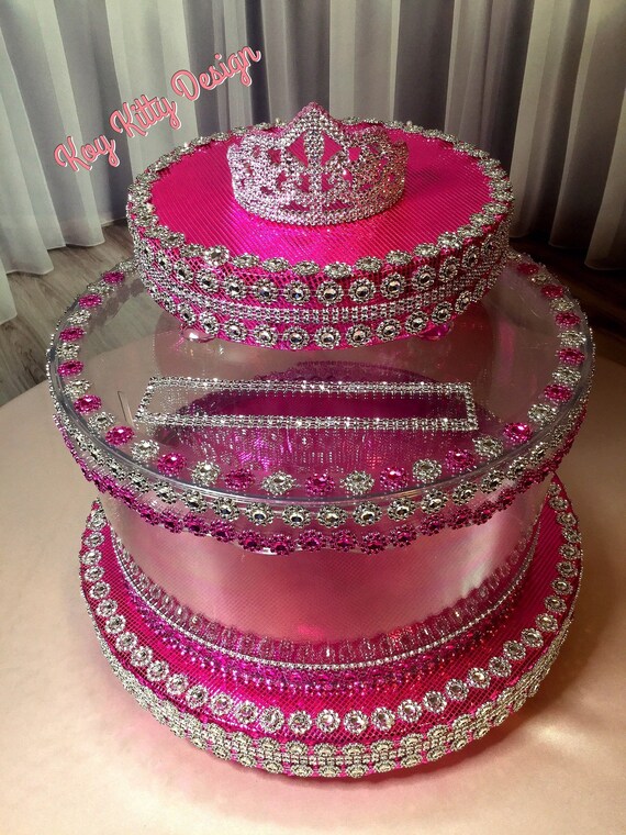 Wedding Card Box Bling Card Box Clear Card Box Glass Card Etsy