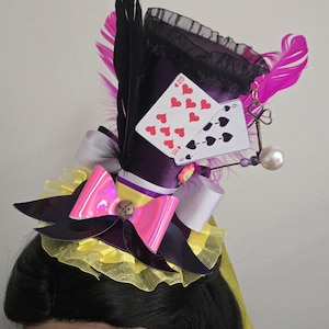 Mad Hatter Alice im Wunderland Cosplay Kostüm Zylinder