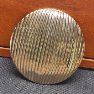 Vintage Gold Plated Brass Scarf Clip