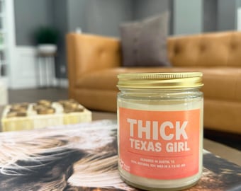 Thick Texas Girl - Pink Grapefruit 9oz Candle - Premium and Eco-Friendly Gift for Anyone
