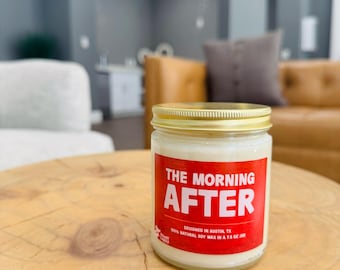 The Morning After - Comfort Spice Scented Handmade Soy Wax Candle | Premium and Eco-Friendly Home Decor & Gift for Anyone