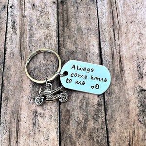 Motorcycle Gift, Custom Keychain, Gift for Him, Street Bike Gift, Motorcycle Keychain, Boyfriend Gift, Ride Safe, Motorbike, Gift for Biker
