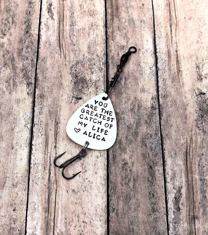 Personalized Fishing Lure Fishing Gift Gift for Him Etsy