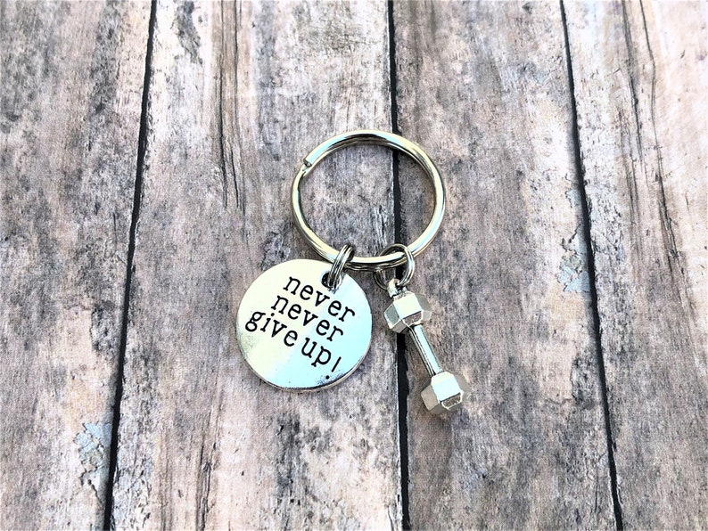 Fitness Keychain Fitness Gifts Gym Keychain Fitness Key | Etsy