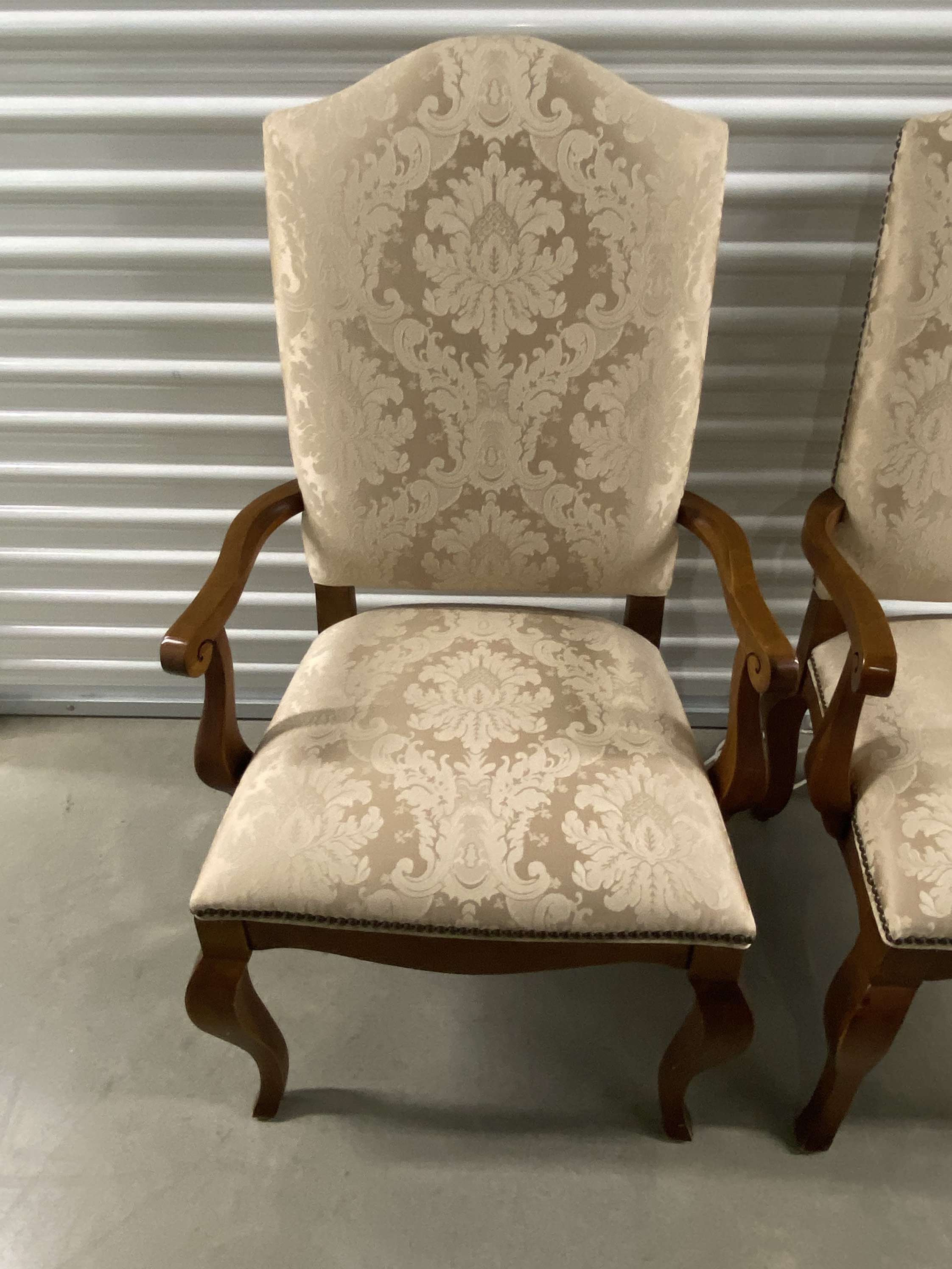 Set of 2 Ethan Allen Chairs dining arm or accent chairs. Made in USA Buyer Pays Any Shipping Fee for sale  