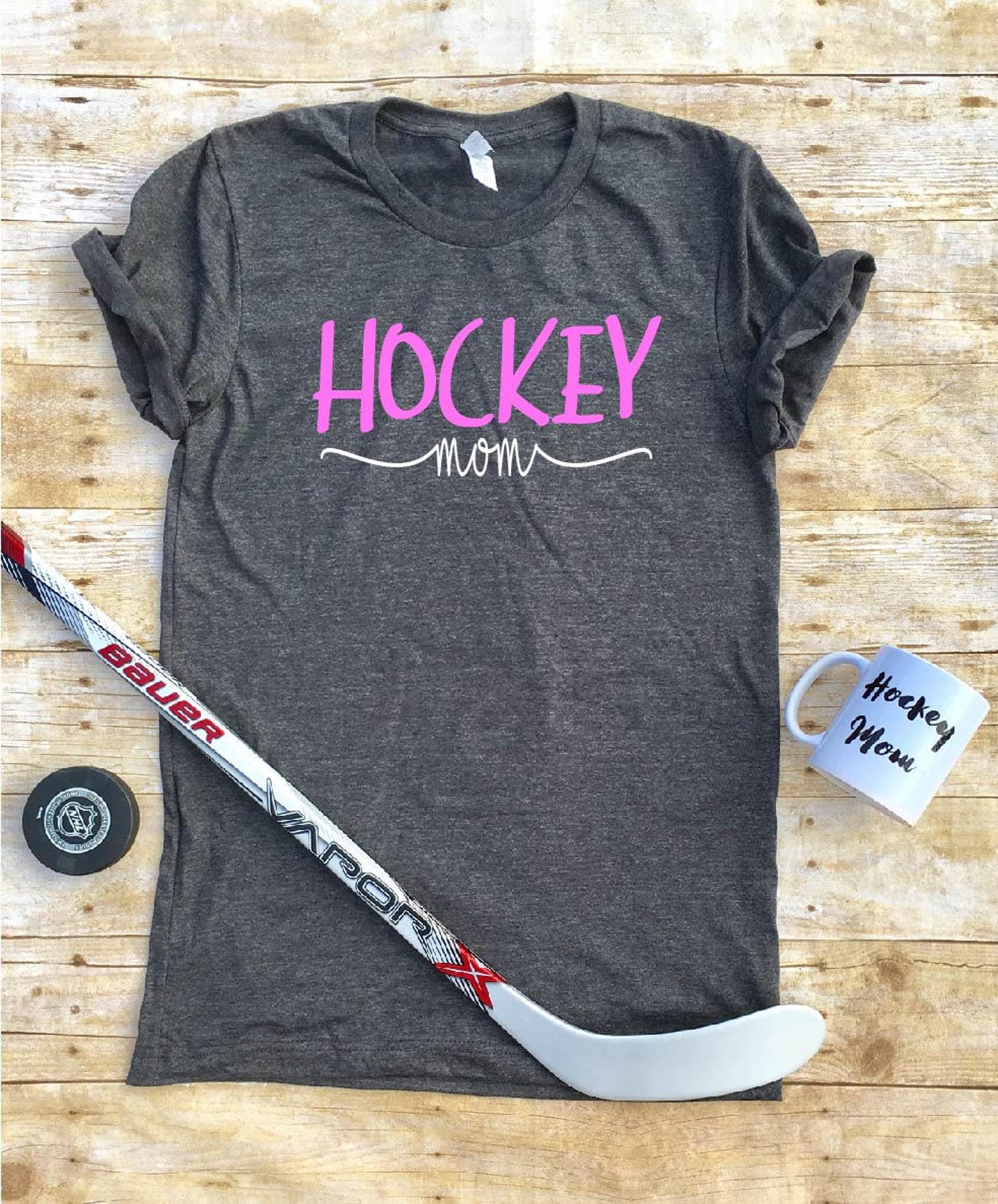 Hockey mom shirt boy mom shirt hockey shirt mom shirts | Etsy
