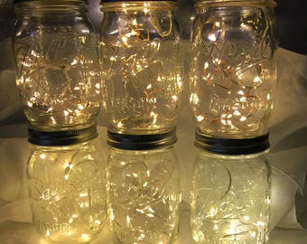 Short strand Fairy Lights, 10 LEDs per Strand, 20 or 39-inch long, Great for Mason Jars, Centerpieces, Wedding Lights,
