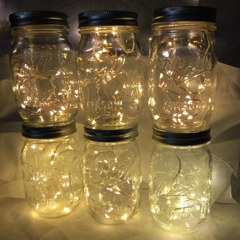 Centerpieces Great for Mason Jars 20-inch fairy lights with 10 LEDs per line Short Fairy Lights Wedding Lights