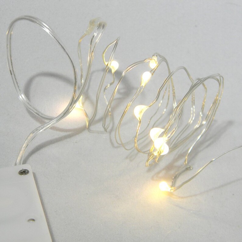 Centerpieces Great for Mason Jars 20-inch fairy lights with 10 LEDs per line Short Fairy Lights Wedding Lights