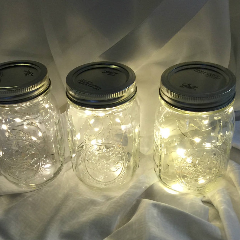 Centerpieces Great for Mason Jars 20-inch fairy lights with 10 LEDs per line Short Fairy Lights Wedding Lights