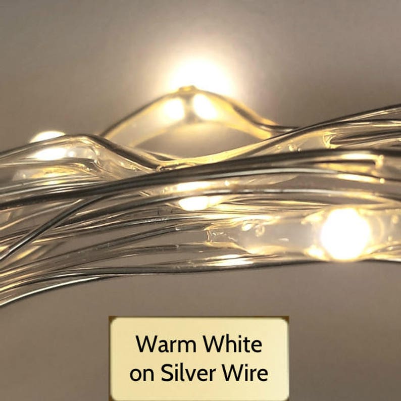 Centerpieces Great for Mason Jars 20-inch fairy lights with 10 LEDs per line Short Fairy Lights Wedding Lights