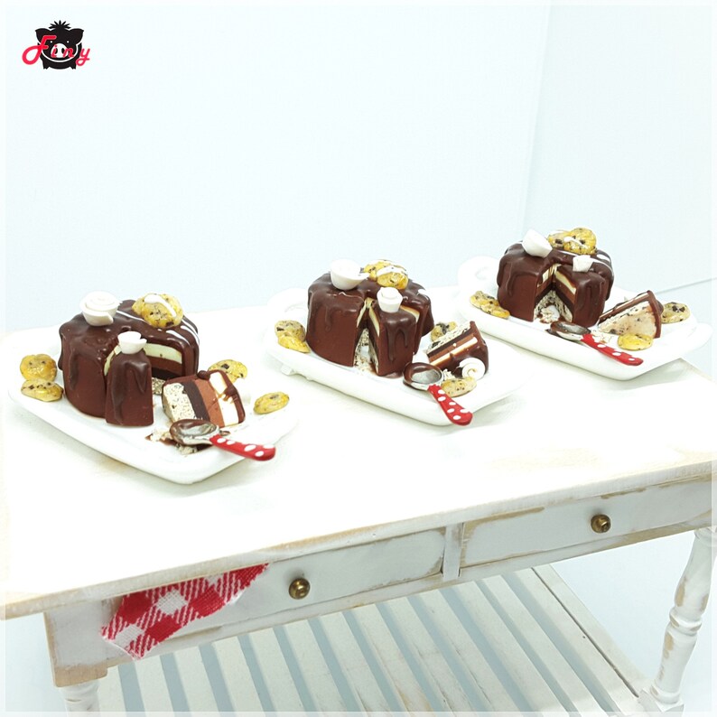 Tart tray 3 chocolates